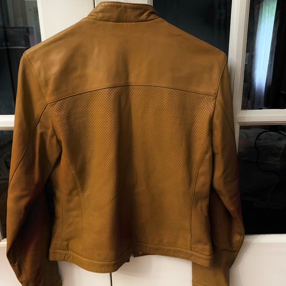 Leather jacket Coach - Picture 4 of 5
